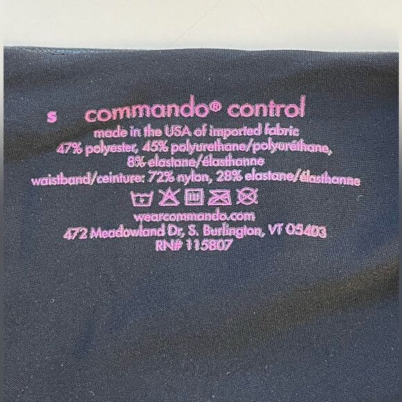 Commando Faux Leather Biker Short small - Picture 6 of 7